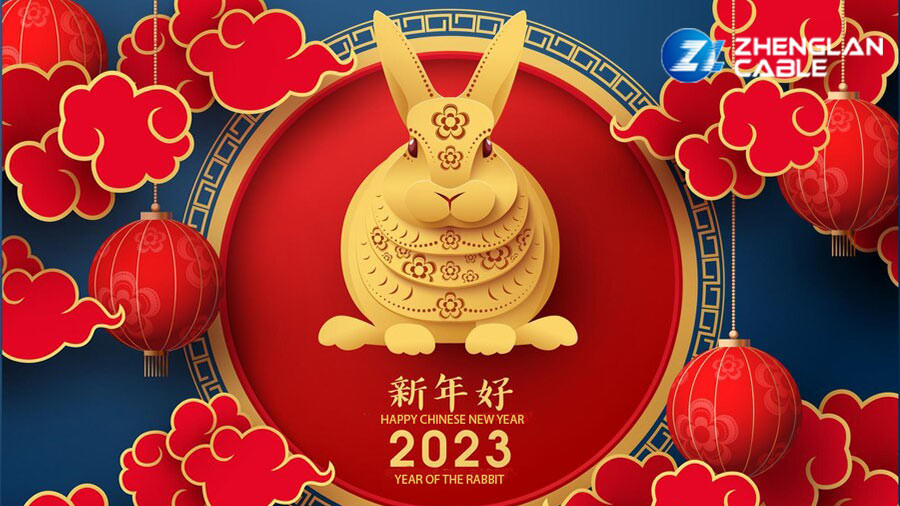 2023 avvisi cinesi di festa di festival di primavera