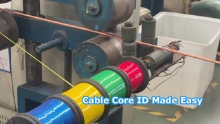 Identificazione del nucleo del cavo multicore isolato XLPE