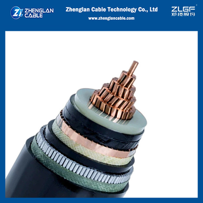 cavo elettrico a media tensione 30KV Isolamento XLPE/PVC SWA/STP armor1x25mm2 Rame MV unipolare