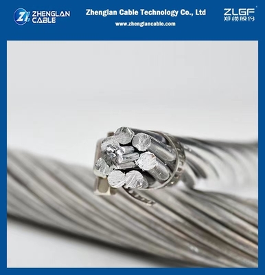 Collina di alluminio nuda ASTM standard B 399 di MCM del conduttore della lega di AAAC 312,8