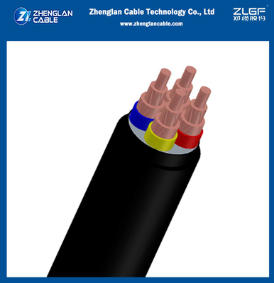 0.6/1KV Cavi di alimentazione a bassa tensione in rame Xlpe isolato in PVC avvolto 3 core + 1 ((CXV) per la IEC 60228, IEC 60502-1