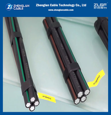 Cavo a sfera di alluminio a fase circolare stratificato arrotondato compattato per la trasmissione di energia elettrica