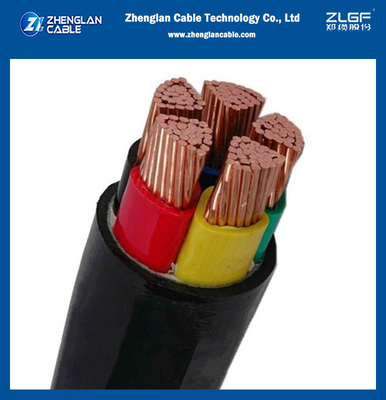 5 Core XLPE Isolato PVC avvolto Cavo di rame non corazzato 0.6/1kV IEC 60228 IEC 60502-1