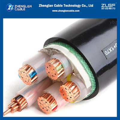 Cable di alimentazione da 4,5 kV 4x150+1x70 mm2 CU/XLPE/PVC IEC 60502-1