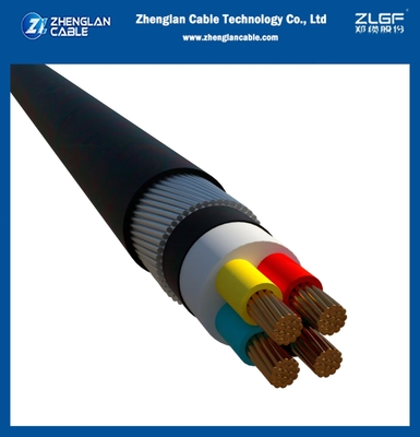 0.6/1kv LV Cable SWA blindato a bassa tensione 4x95mm2 CU/XLPE/PVC/SWA/PVC IEC60520-1