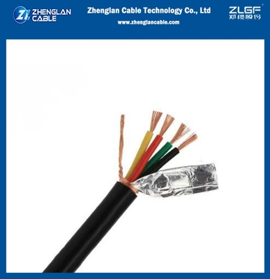 Cavo di controllo elettrico 0.6/1kV Cuore di rame PVC Isolato PVC avvolto da cintura composita di plastica di alluminio Cavo di controllo