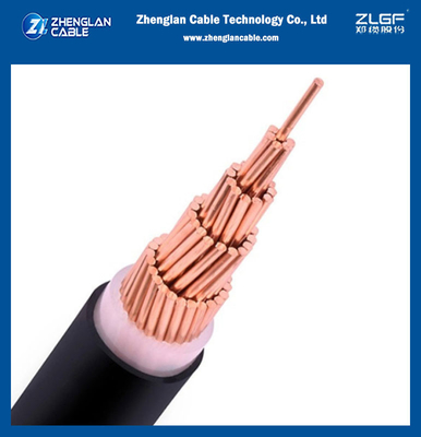 Cavo di rame non corazzato mono-core XLPE isolato in PVC avvolto 0,6/1kV