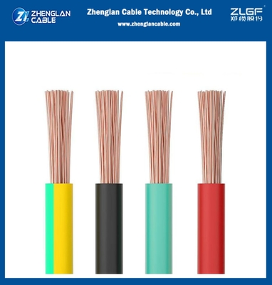 Filato flessibile CU/PVC RV 35mq Filato da costruzione conduttore di rame classe 5 isolamento in PVC 450/750V
