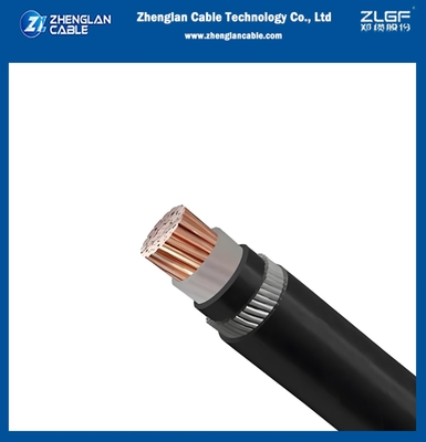 Cable di alimentazione a bassa tensione Armatura di filo di alluminio CU/XLPE/PVC/AWA/PVC 0.6/1KV 1x300mm2 IEC60502-1