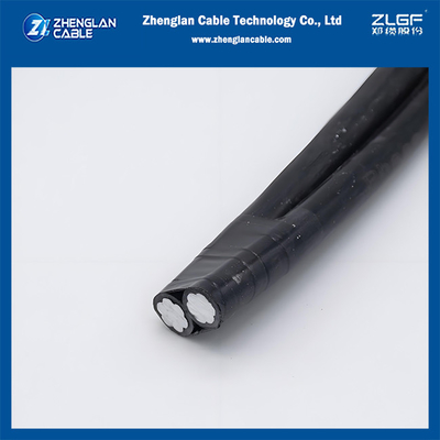 1KV cavo aereo a fascia xlpe isolato 2x16mm2 NFC-33-209