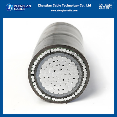 Cavo elettrico a bassa tensione N2XRY Cavo Al/xlpe/pvc/awa/pvc 1x70mm2 IEC60502-1