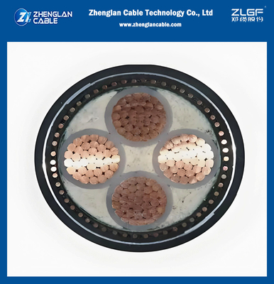 Materiale conduttore CU/AL Isolamento PVC/XLPE Tensione nominale 0,6/1kV E 1,9/3,3kV con isolamento PVC