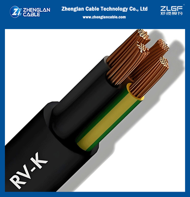 3.6 KV Cavi di alimentazione RV-K Flessibile conduttore di rame Giacca in PVC
