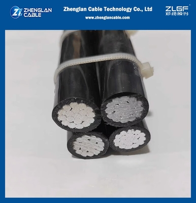 Cavo aereo isolato 0.6/1kV Norma NFC 33-209 Isolamento XLPE Cavo ABC 3X50mm2+54.6mm2