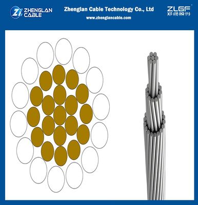 Linea di trasmissione ad alta tensione Conduttore ACAR 500MCM di alta qualità Standard ASTM B524B524M