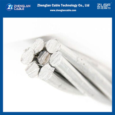 Conduttore ACSR nudo ASTM B232/232M 795 AWG o MCM Acciaio conduttore in alluminio rinforzato per linea aerea