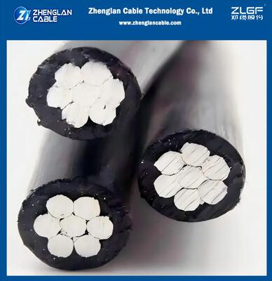 Cavo Bundled Aereo Triplex 0.6/1kv AAC/XLPE+AAAC/XLPE 2x2AWG+2AWG ICEA S-76-474-2004