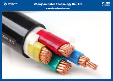 Sezione nominale: il cavo elettrico Unarmoured dei quattro centri del ² 0.6/1KV di 4*1.5~4*400mm, XLPE ha isolato il cavo all'aperto (CU/XLPE/NYY/N2XY)