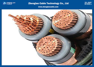 Il cavo corazzato 3Cores, i sistemi MV XLPE di IEC 60502 ha isolato il cavo 12/20KV (CU/XLPE/STA/NYBY/NYRGBY/NYB2Y)
