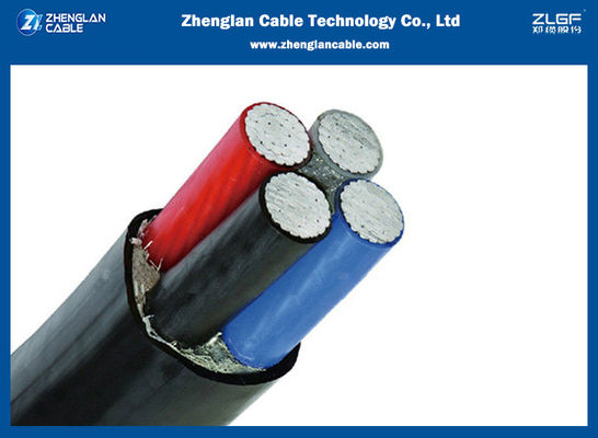 Il PVC di alluminio del cavo elettrico di bassa tensione IEC60502-1 4x6sqmm ha inguainato