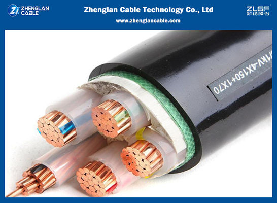 cavo elettrico di bassa tensione 0.6/1kV LSOH resistente al fuoco 3x120 2x50sqmm