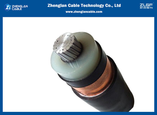 cavo elettrico del Cu-Xlpe-Cts-PVC sistemi MV del rame di monofase 6-10kv 1Cx120sqmm IEC60502-2