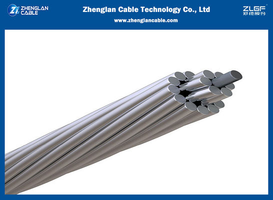 Conduttore di alluminio Cable di Steel Reinforced Bare del conduttore di ASTM B 232/B 232M ACSR