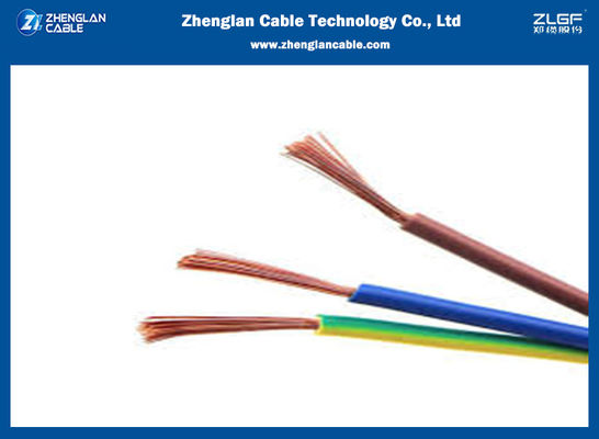 Scopo elettrico 1.5mm2 della BV del cavo di collegamenti della Camera del cavo di rame il multi sceglie il PVC del centro isolato
