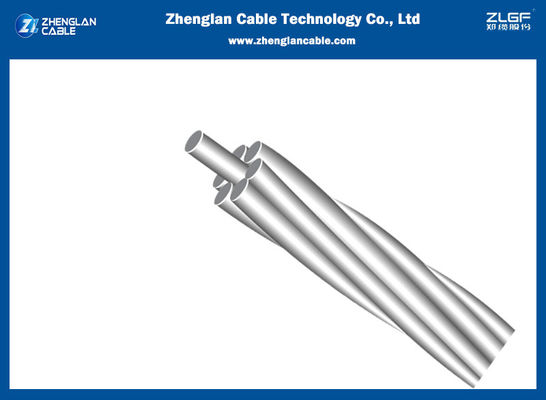 Conduttore di alluminio nudo sopraelevato Cable Iris AWG2 7/2.47mm ASTM B231/231M del conduttore AAC