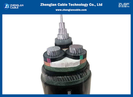medio di alluminio corazzato di tensione di 12.7/22kv 3x95mm2 cavo le BS 6622/BS 7835/IEC 60502