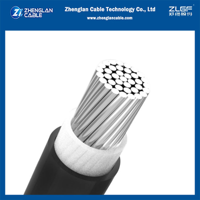 IEC sotterraneo ignifugo 60502-1 del cavo elettrico di bassa tensione del PVC di Al/Xlpe