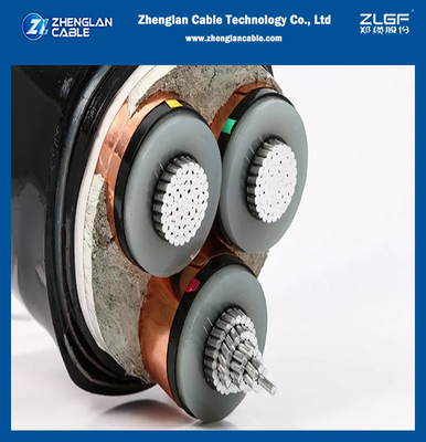 8.7/10 chilovolt conduttore Armoured Power Cable XLPE di Al o del Cu di sistemi MV hanno isolato