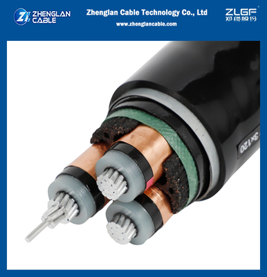 I sistemi MV scelgono l'IEC di alluminio 60502/60228 di Power Cable Armoured del conduttore dei tre centri