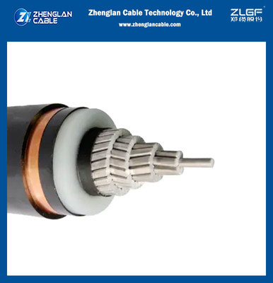 cavo di alluminio Unarmored 1x185mm2 BS 6622/BS 7835 del cavo elettrico di 12/20kV sistemi MV